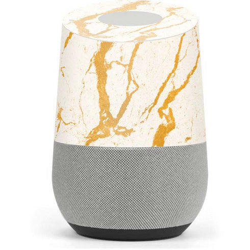 Cracked Marble Google Home Skin